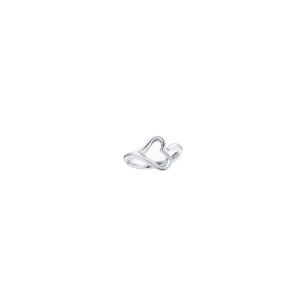 ANILLO OPEN HEART SILVER