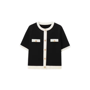 BLUSA WHITE-BLACK JW