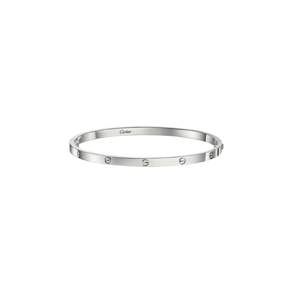 PULSERA LOVE DELGADA SILVER