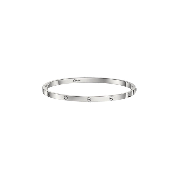 PULSERA LOVE DELGADA SILVER