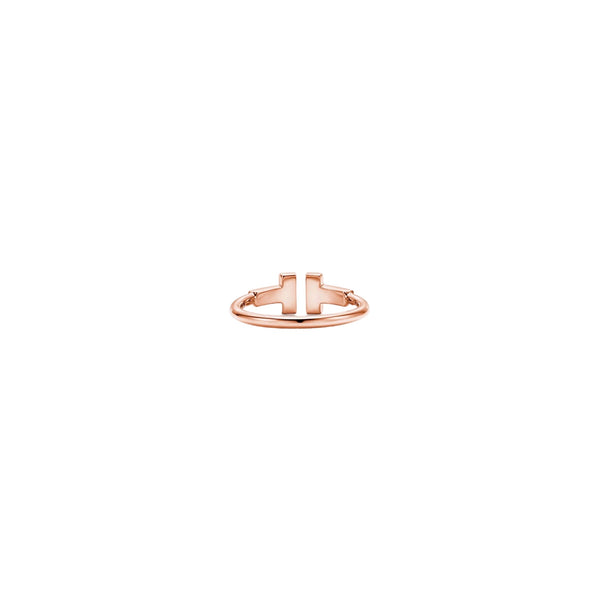 ANILLO T ZIRCONIAS ROSE GOLD