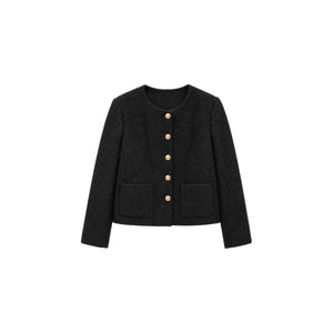 ABRIGO BOTONES BLACK JW