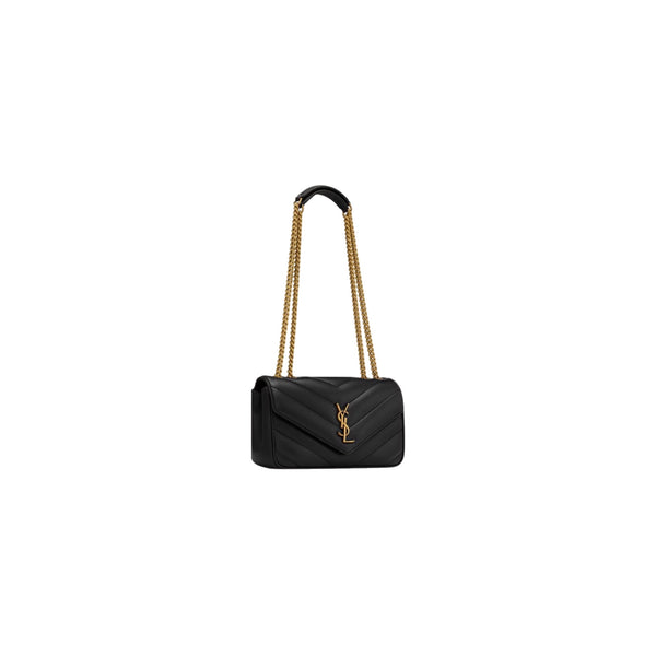 BOLSO YSL LOULOU BLACK GOLD