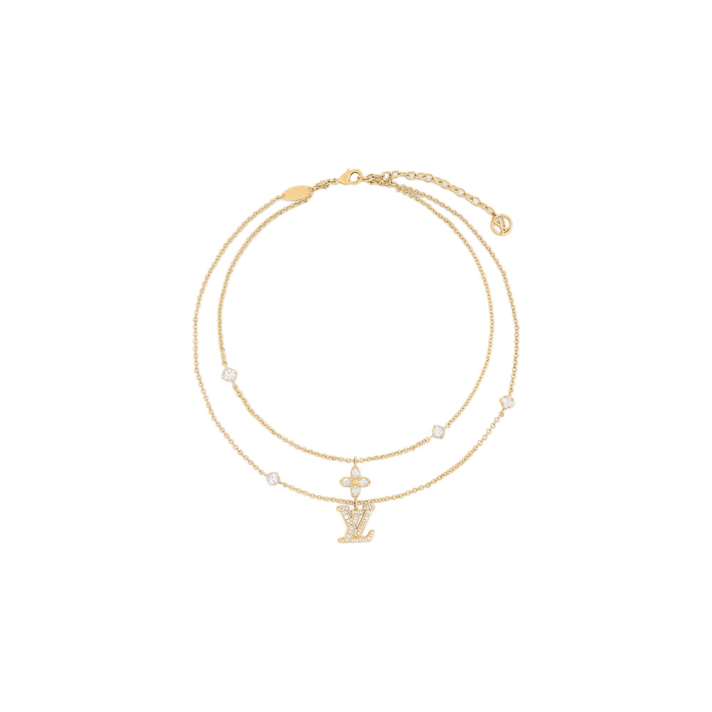 COLLAR LV LADY GOLD