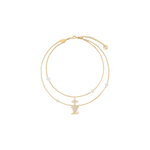 COLLAR LV LADY GOLD