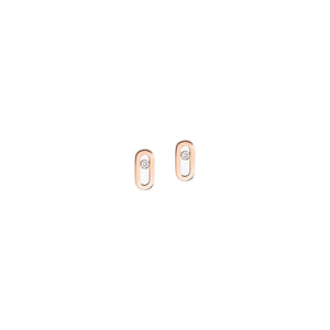 ARETES MOVE UNO LISO ROSE GOLD