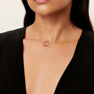COLLAR T CIRCULAR T1 GOLD-RED