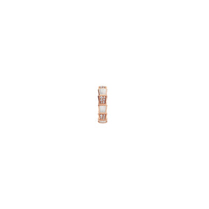 ANILLO SERPENTI VIPER ROSE GOLD WHITE