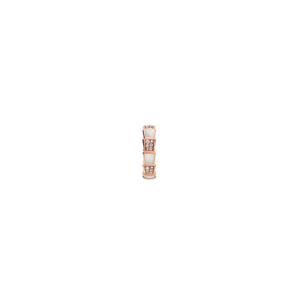 ANILLO SERPENTI VIPER ROSE GOLD WHITE