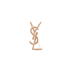 BROCHE YSL ROSE GOLD