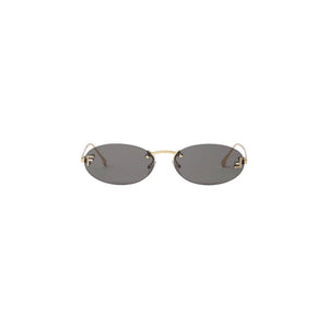 LENTES F OVAL CRYSTAL BLACK