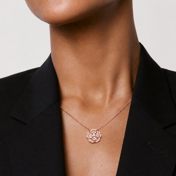 COLLAR CC CAMELIA ROSE GOLD