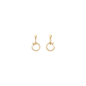 ARRACADAS CLAVO JUSTE GOLD