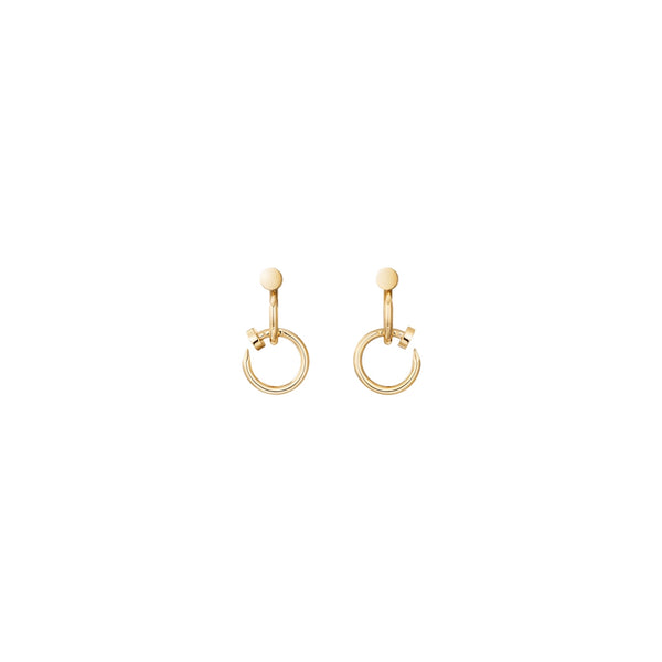 ARRACADAS CLAVO JUSTE GOLD