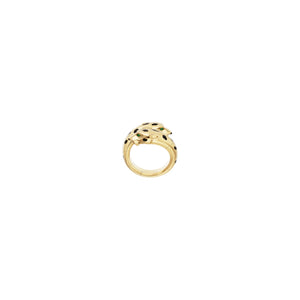 ANILLO DOBLE PANTHERE GOLD