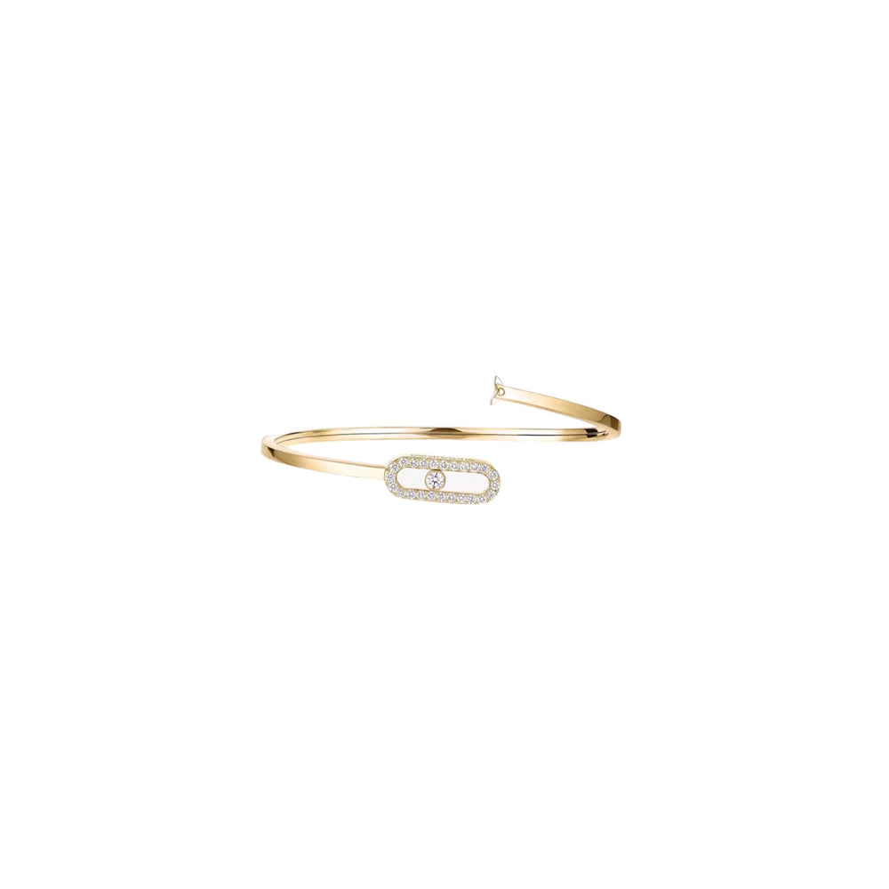 BRAZALETE MOVE UNO GOLD ZIRCONIAS