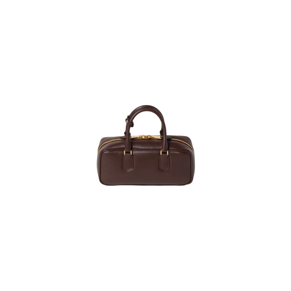 BOLSO MM TOTE ARCADIE DARK BROWN