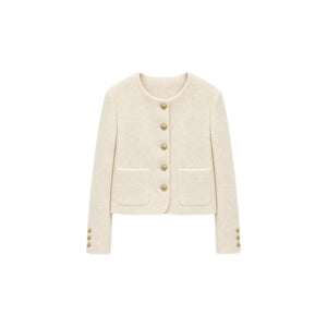 ABRIGO BOTONES WHITE JW