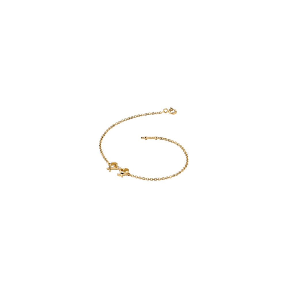 BRAZALETE T DOBLE PALOMA GOLD