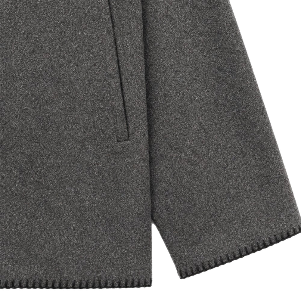 ABRIGO CUELLO ALTO GREY JW