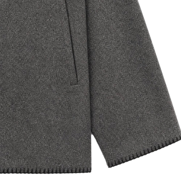 ABRIGO CUELLO ALTO GREY JW