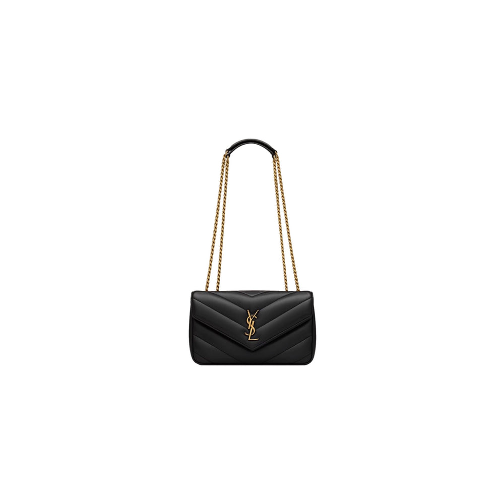BOLSO YSL LOULOU BLACK GOLD