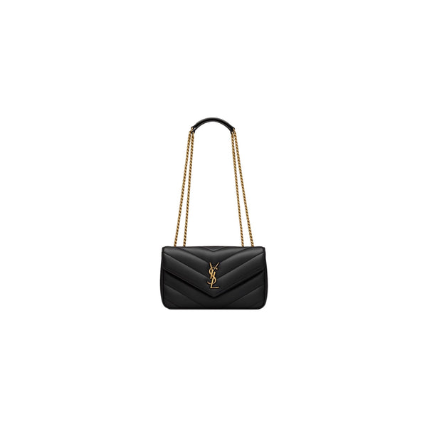 BOLSO YSL LOULOU BLACK GOLD