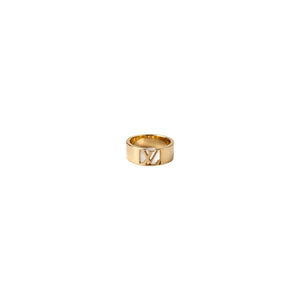 ANILLO LV SIGNATURE GOLD