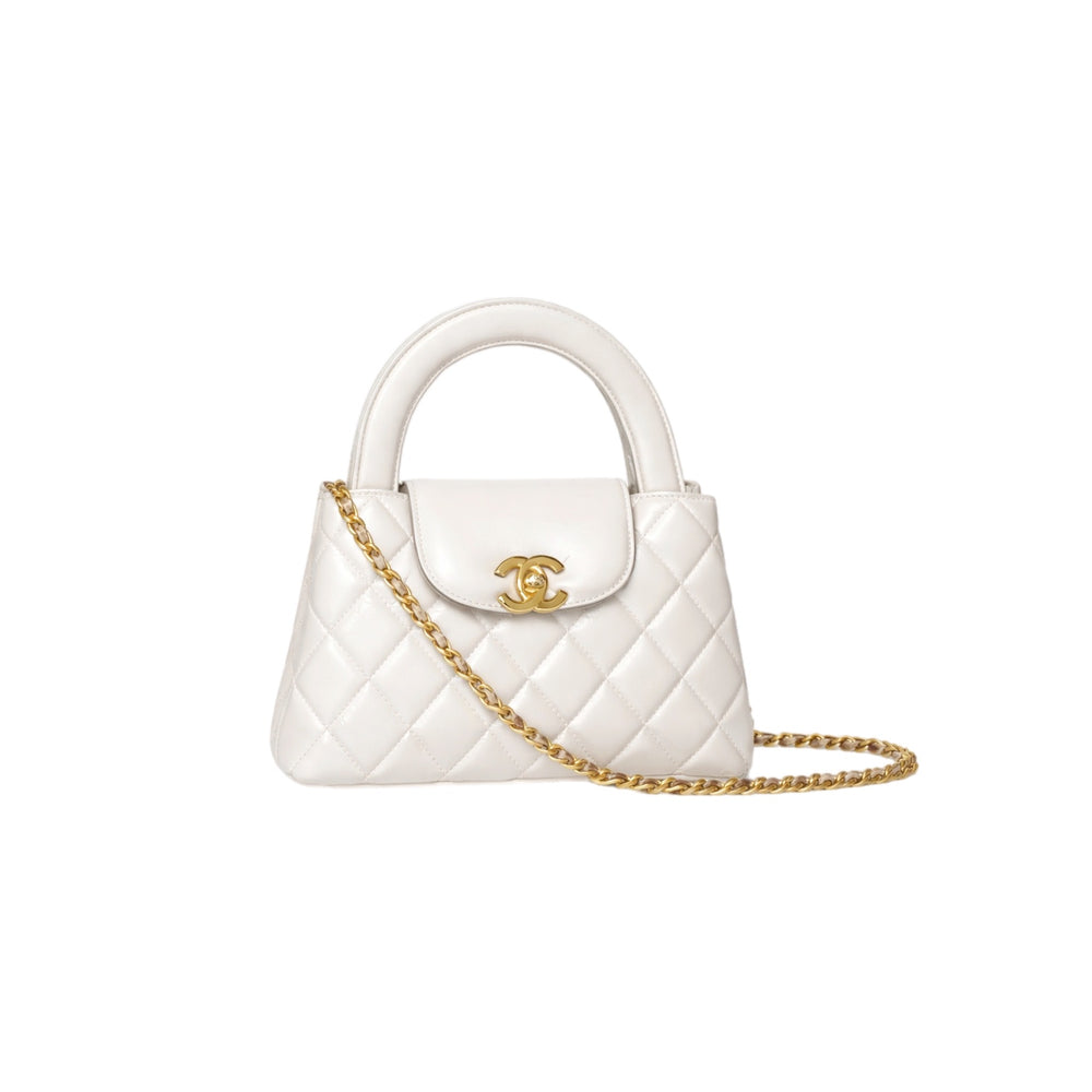 BOLSO CC MINI KELLY WHITE