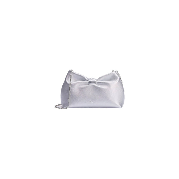 BOLSO CD BOW SILVER