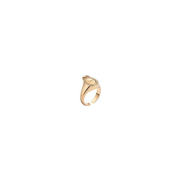 ANILLO CD MEDALLON