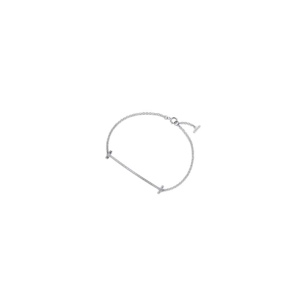 PULSERA SMILE SILVER CON ZIRCONIAS