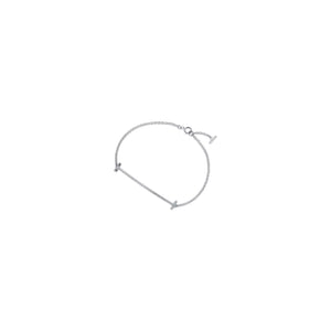 PULSERA SMILE SILVER CON ZIRCONIAS