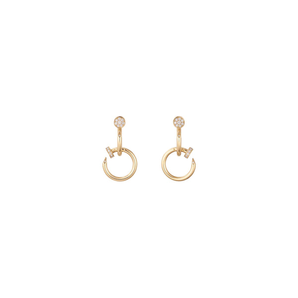 ARRACADAS CLAVO GOLD