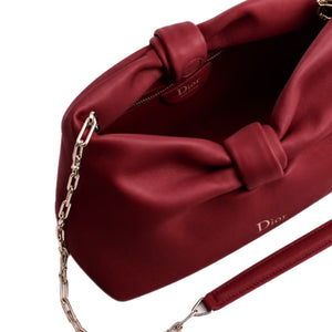 BOLSO CD BOW BURGUNDY