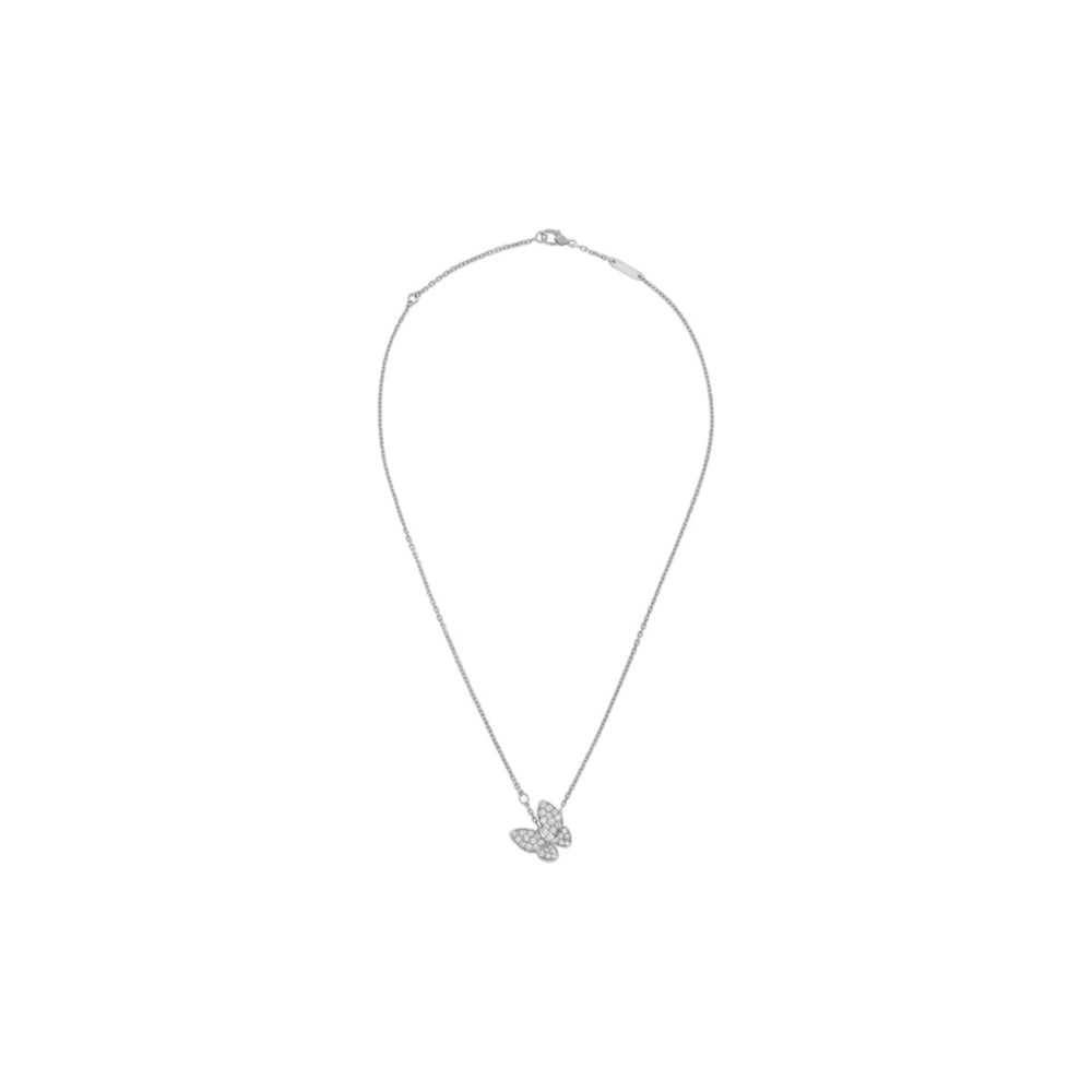 COLLAR MARIPOSA SILVER ZIRCONIAS