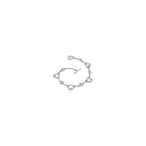 BRAZALETE PERETTI SILVER ZIRCONIAS