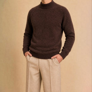 SUETER CASHMERE CUELLO ALTO CLASSIC PURPLE JW