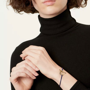 PULSERA DE TELA BLUE ELSA PERETTI