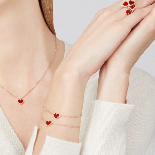 COLLAR VF SWEET HEARTS ROSE GOLD
