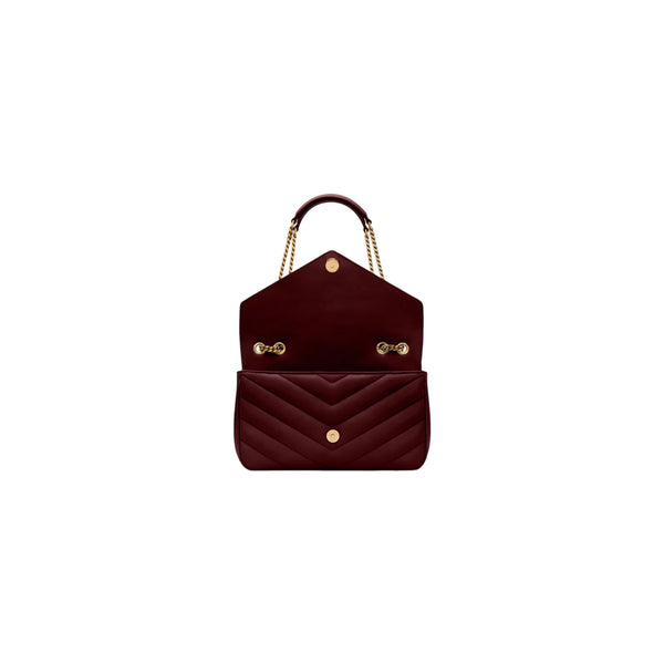 BOLSO YSL LOULOU BURGUNDY