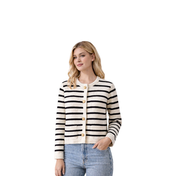 ABRIGO WHITE-BLACK JW