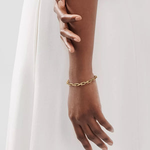 PULSERA ESLABONES GOLD