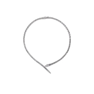 COLLAR SERPENTI SILVER LISO