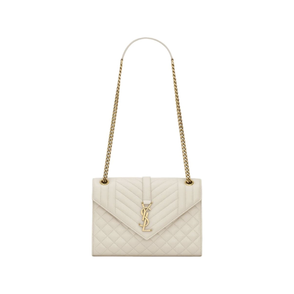 BOLSO YSL CON CADENA OFF WHITE