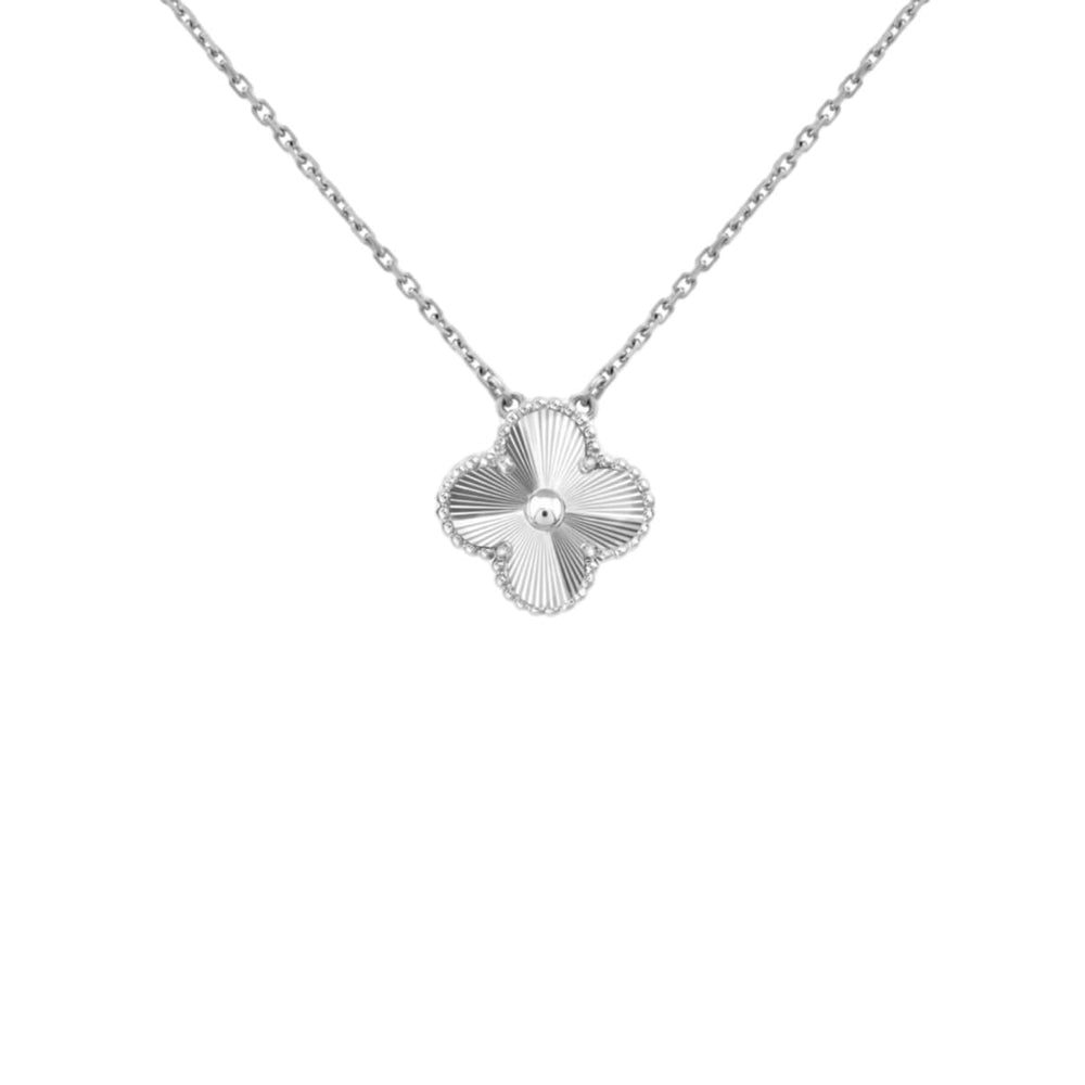 COLLAR TREBOL SILVER