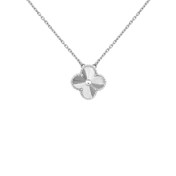 COLLAR TREBOL SILVER