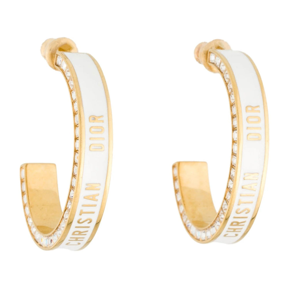 ARRACADAS CD GOLD WHITE ZIRCONIAS