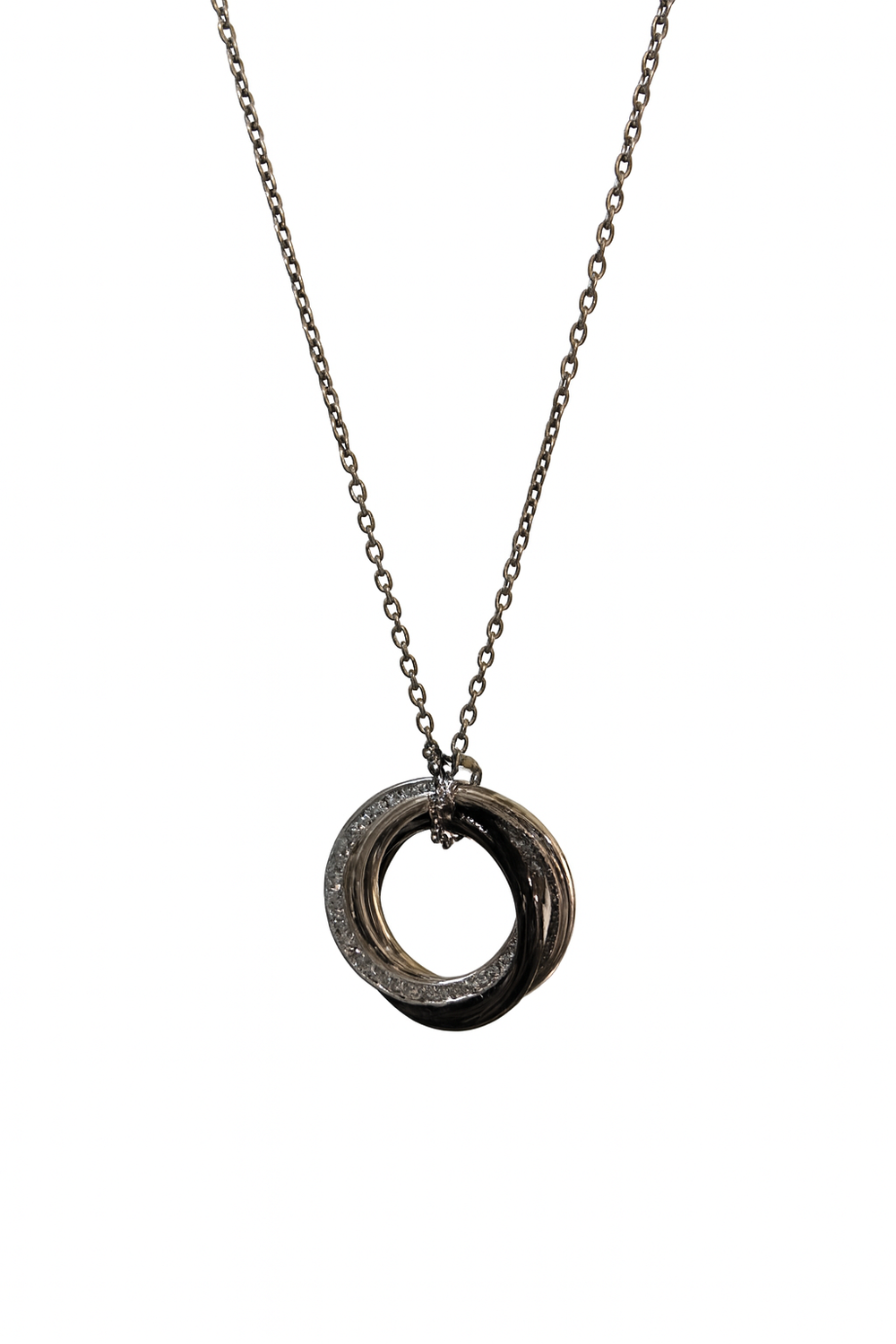 COLLAR SILVER BLACK C