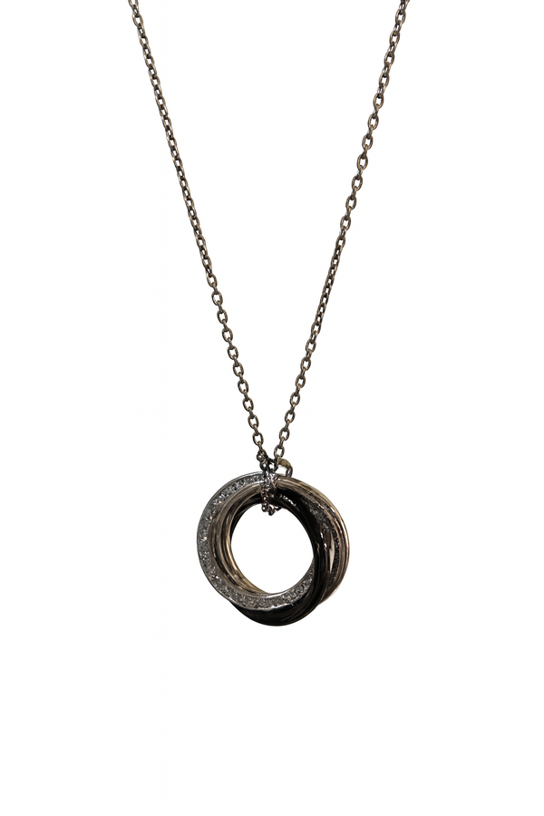 COLLAR SILVER BLACK C